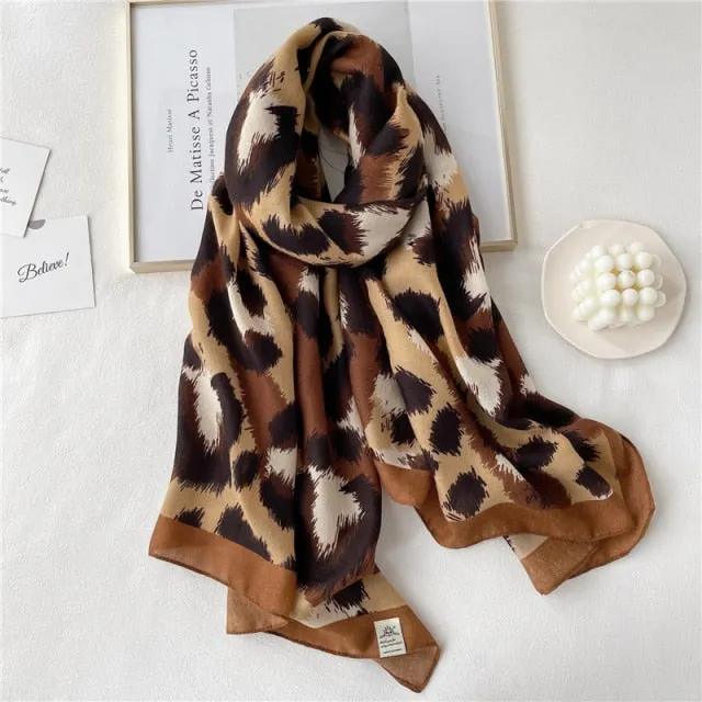 Winter Plaid Muslimah Long Pashmina Scarf