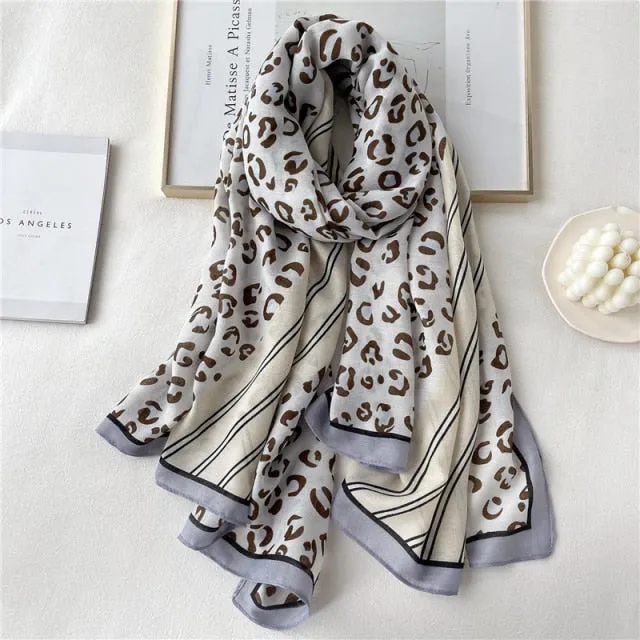 Winter Plaid Muslimah Long Pashmina Scarf