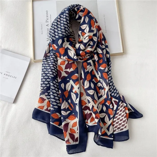 Winter Plaid Muslimah Long Pashmina Scarf