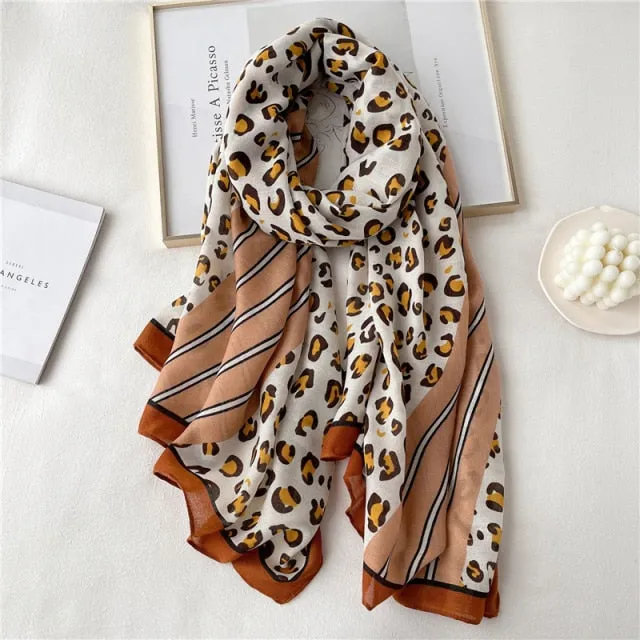 Winter Plaid Muslimah Long Pashmina Scarf