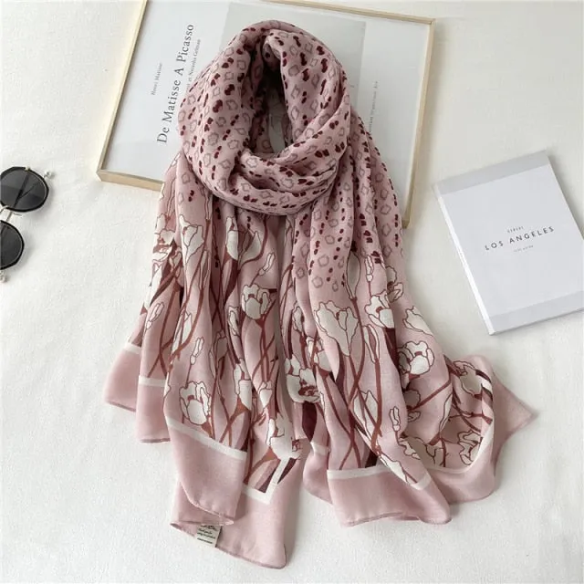 Winter Plaid Muslimah Long Pashmina Scarf