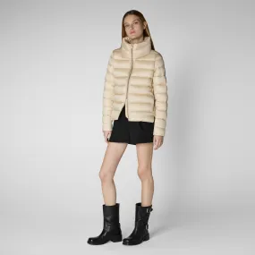 Women's  Animal free Puffer Jacket Elsie in shore Beige