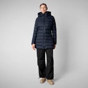 Women's  Animal free Puffer Jacket Joanne in blue black