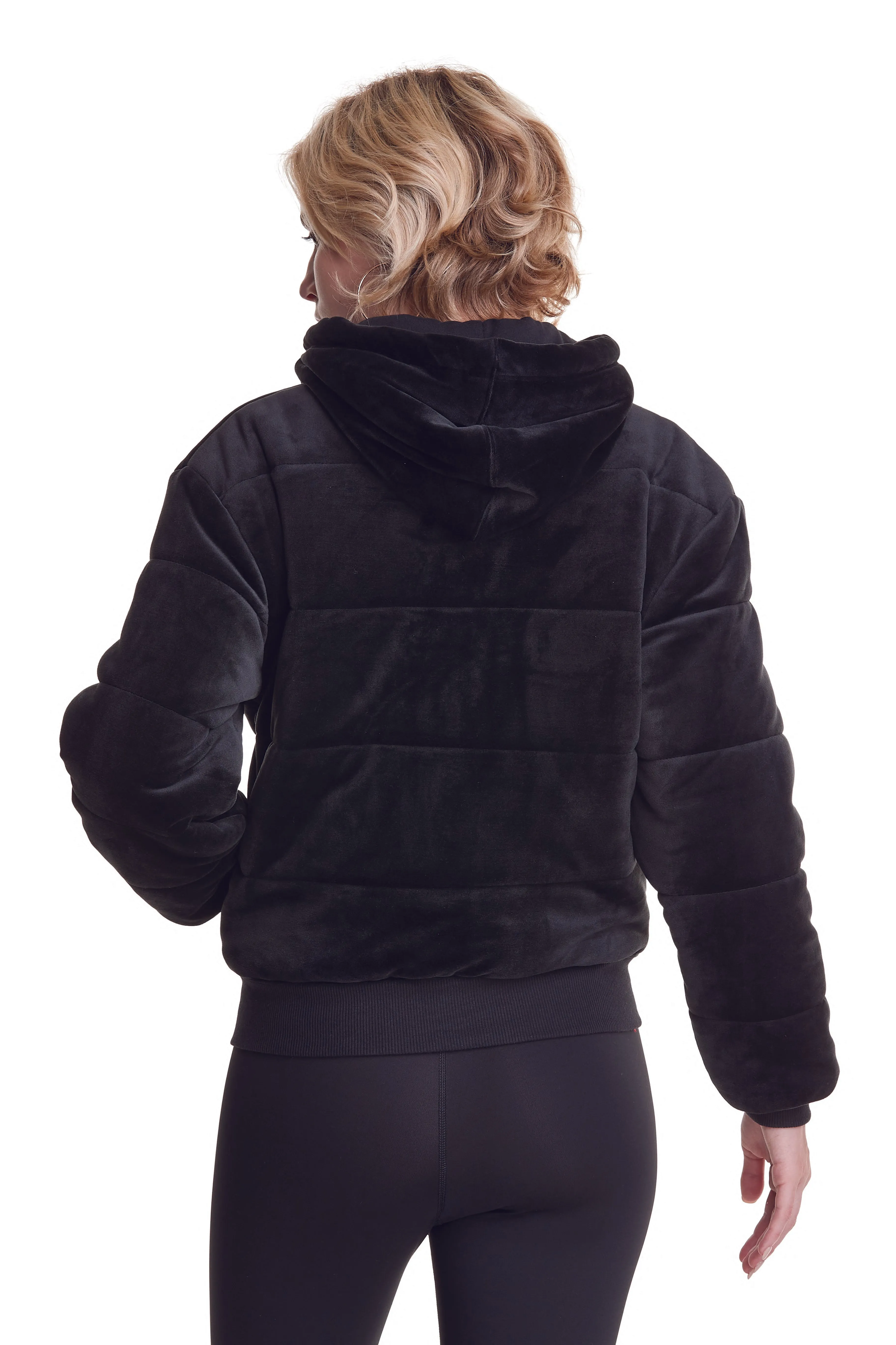 Women's Champion Velour Puffer Jacket