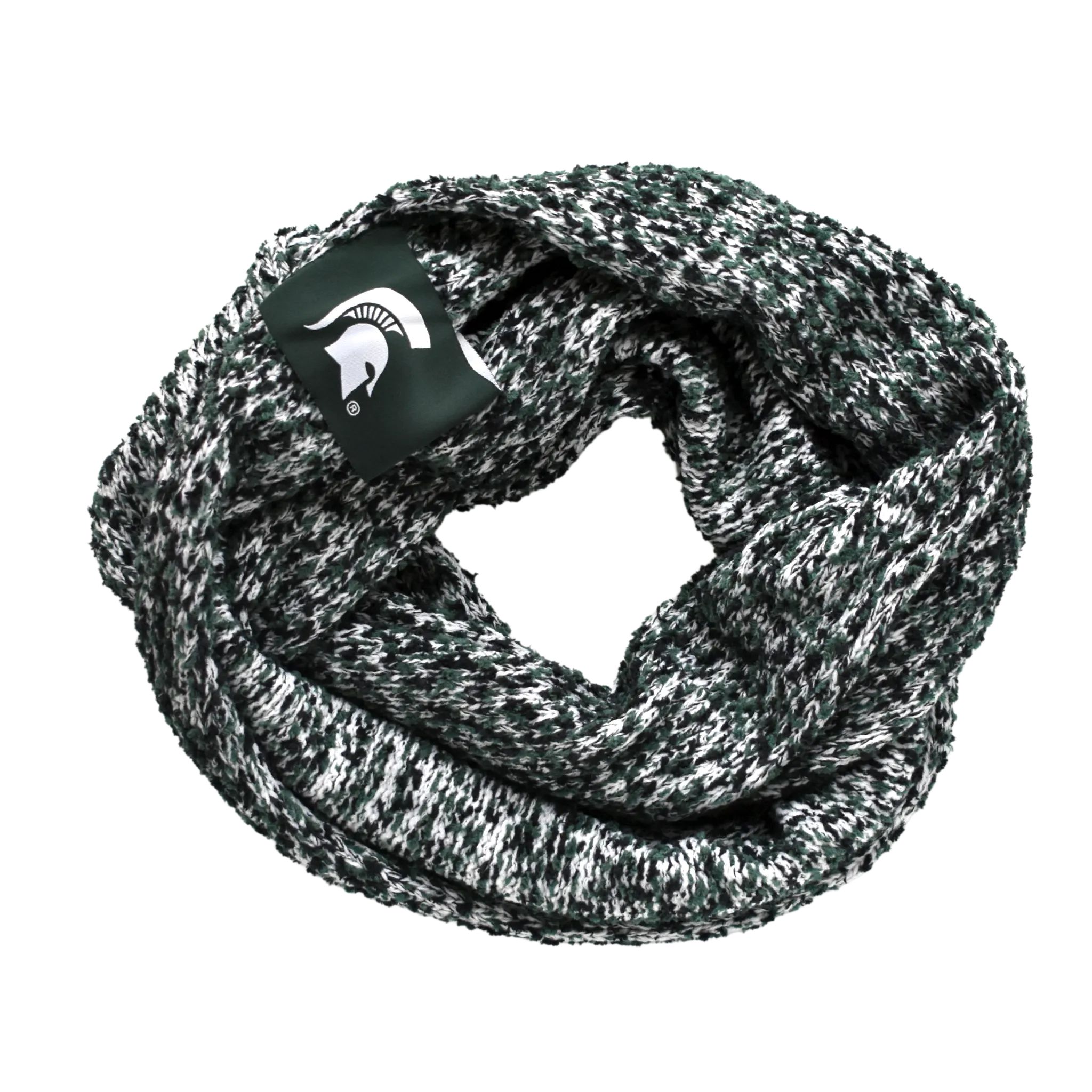 Women's Go Green Chunky Knit Infinity Scarf