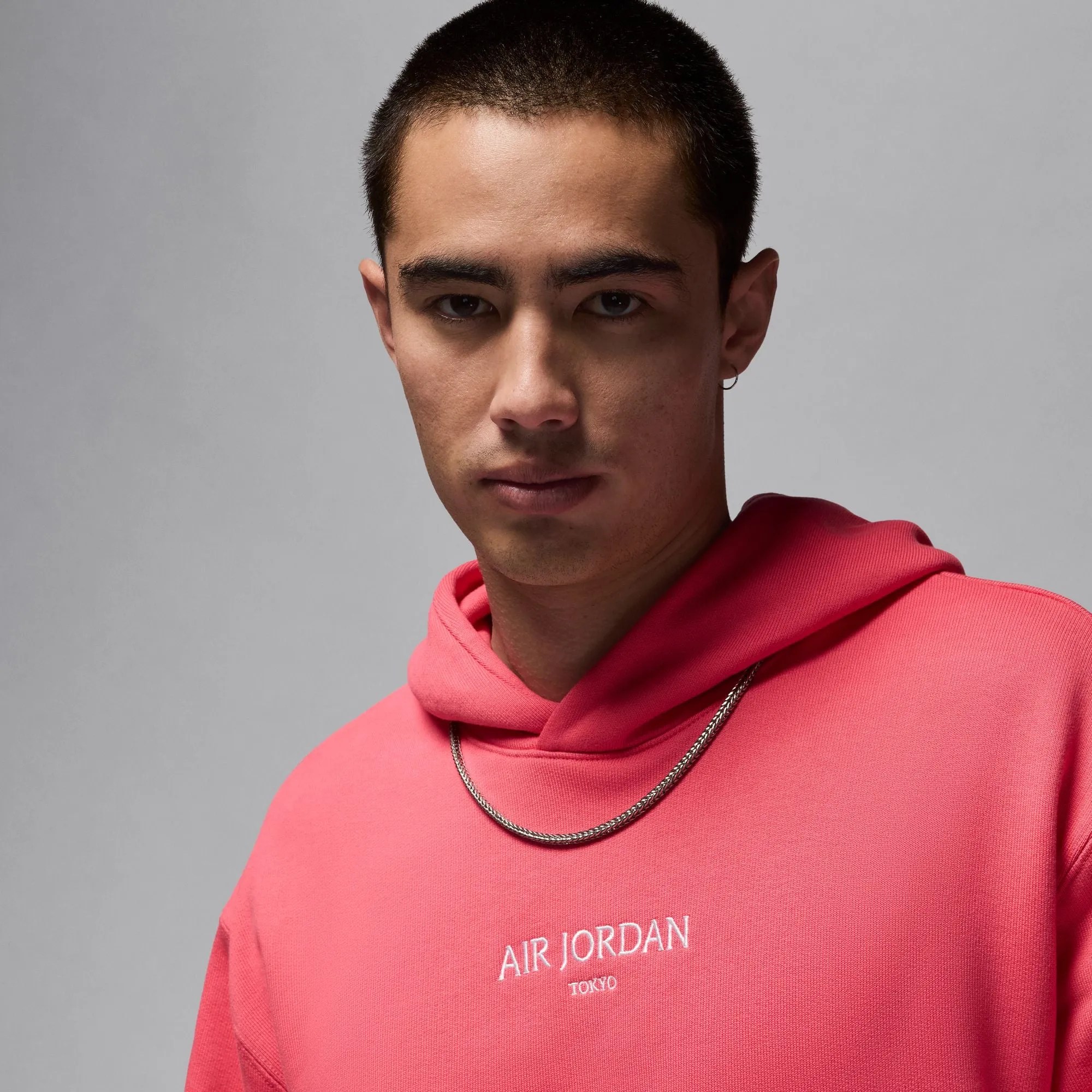 WORDMARK TOKYO FLEECE PULLOVER HOODIE "ASTER PINK"