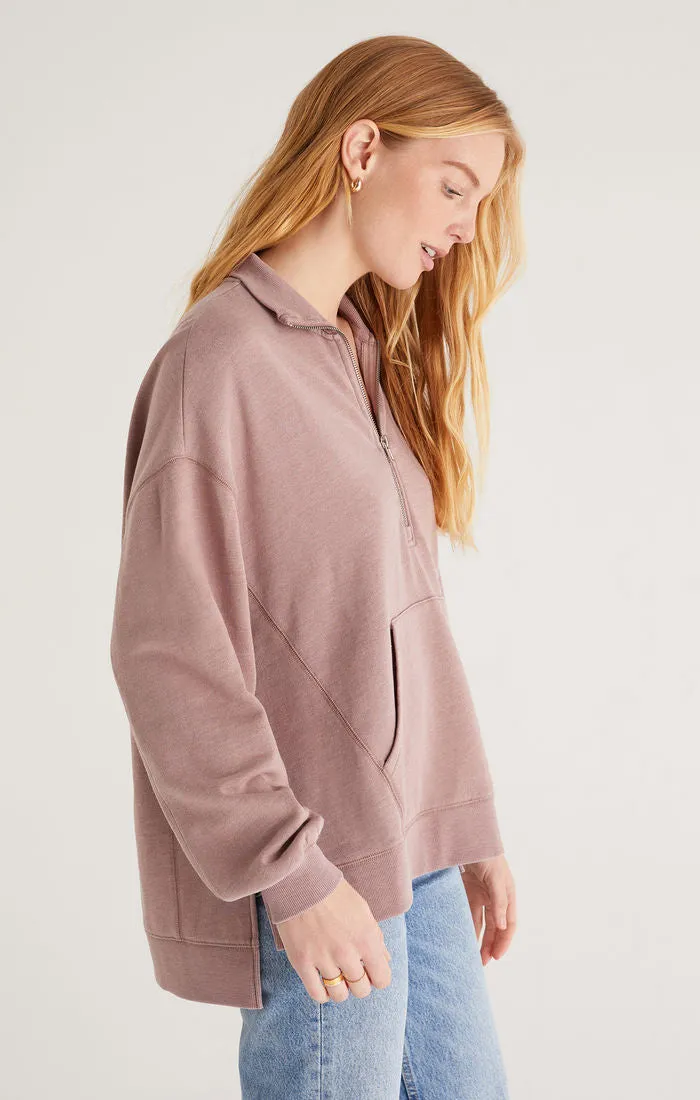 Z Supply Half Zip Modern Weekender Pullover